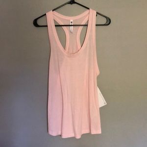 Baby pink Fabletics tank top